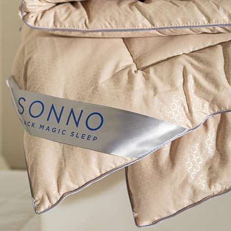 Одеяло SONNO WHITE MAGIC 1.5 спальный 140x205 Всесезонное с наполнителем Amicor TM