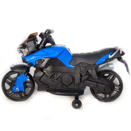 Электромобиль TOYLAND Мотоцикл Minimoto JC918 синий