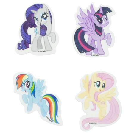 Набор ластиков Kinderline My Little Pony фигурные 4шт MPFS-UA1-ERCOL-BL4