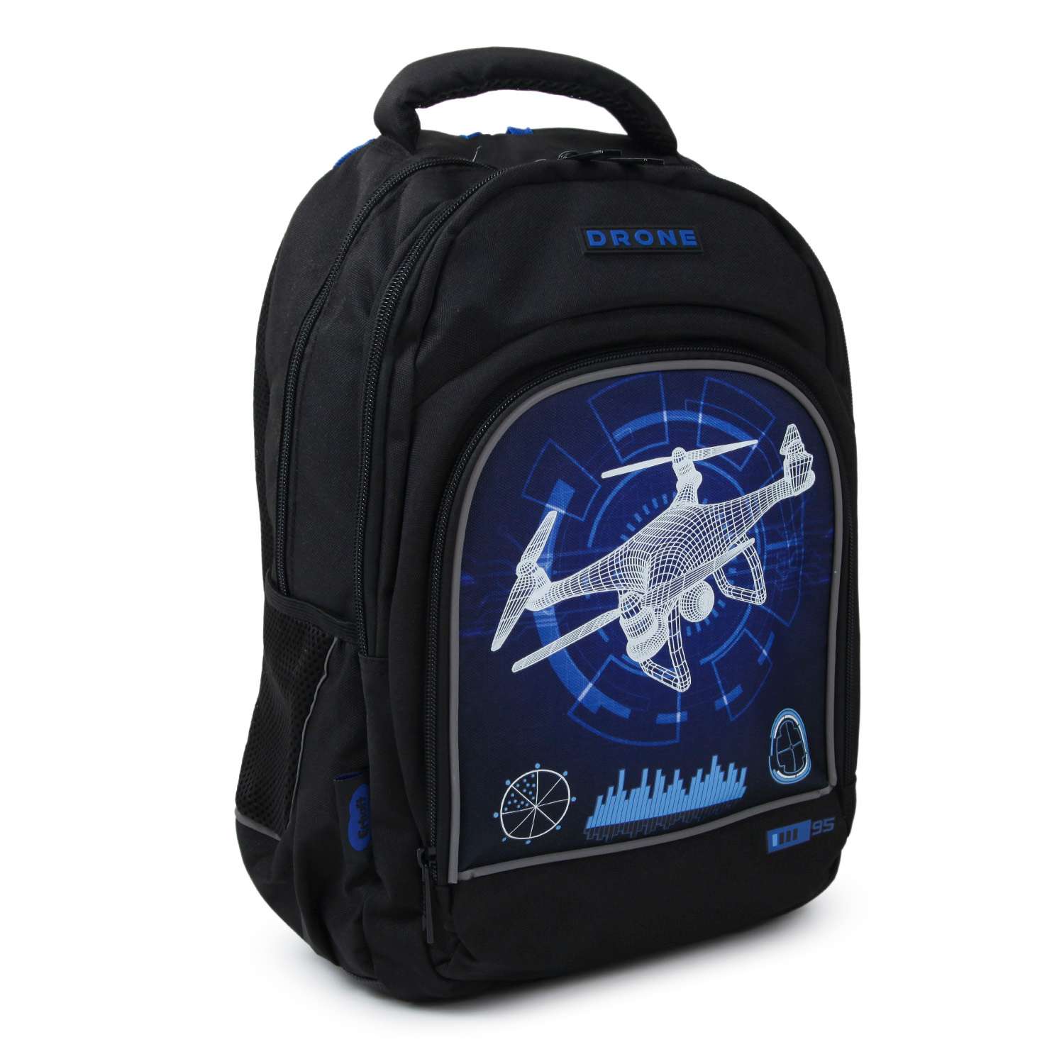 Рюкзак школьный Erhaft Drone - фото 2