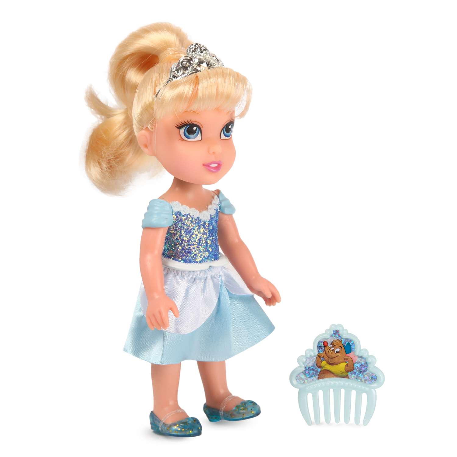 Кукла Jakks Pacific Disney Princess Золушка с расческой 206084 206084 - фото 1