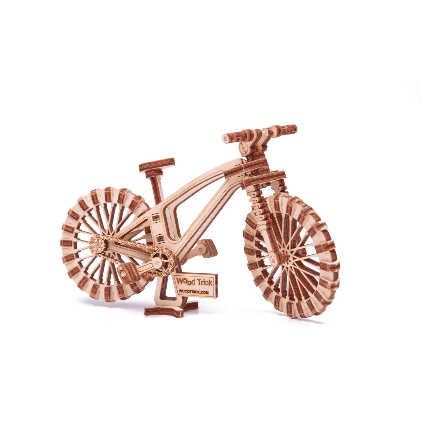 Пазл 3D Wood Trick Вудик Мини велосипед 1234-W15 - фото 1