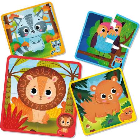 Игра развивающая Lisciani Montessori baby Touch puzzle R92680