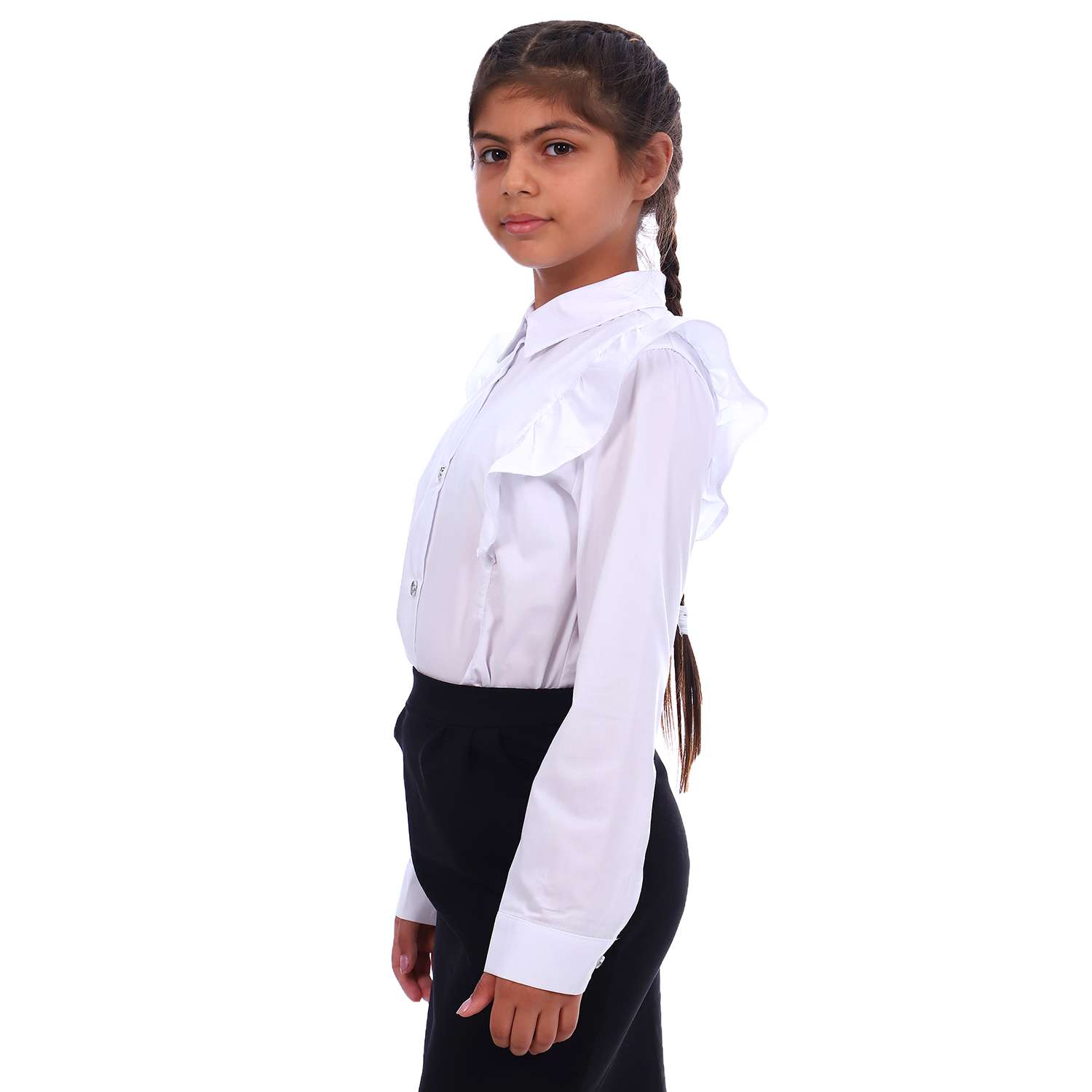 Блузка Детская Одежда BL-11000/белый - фото 3