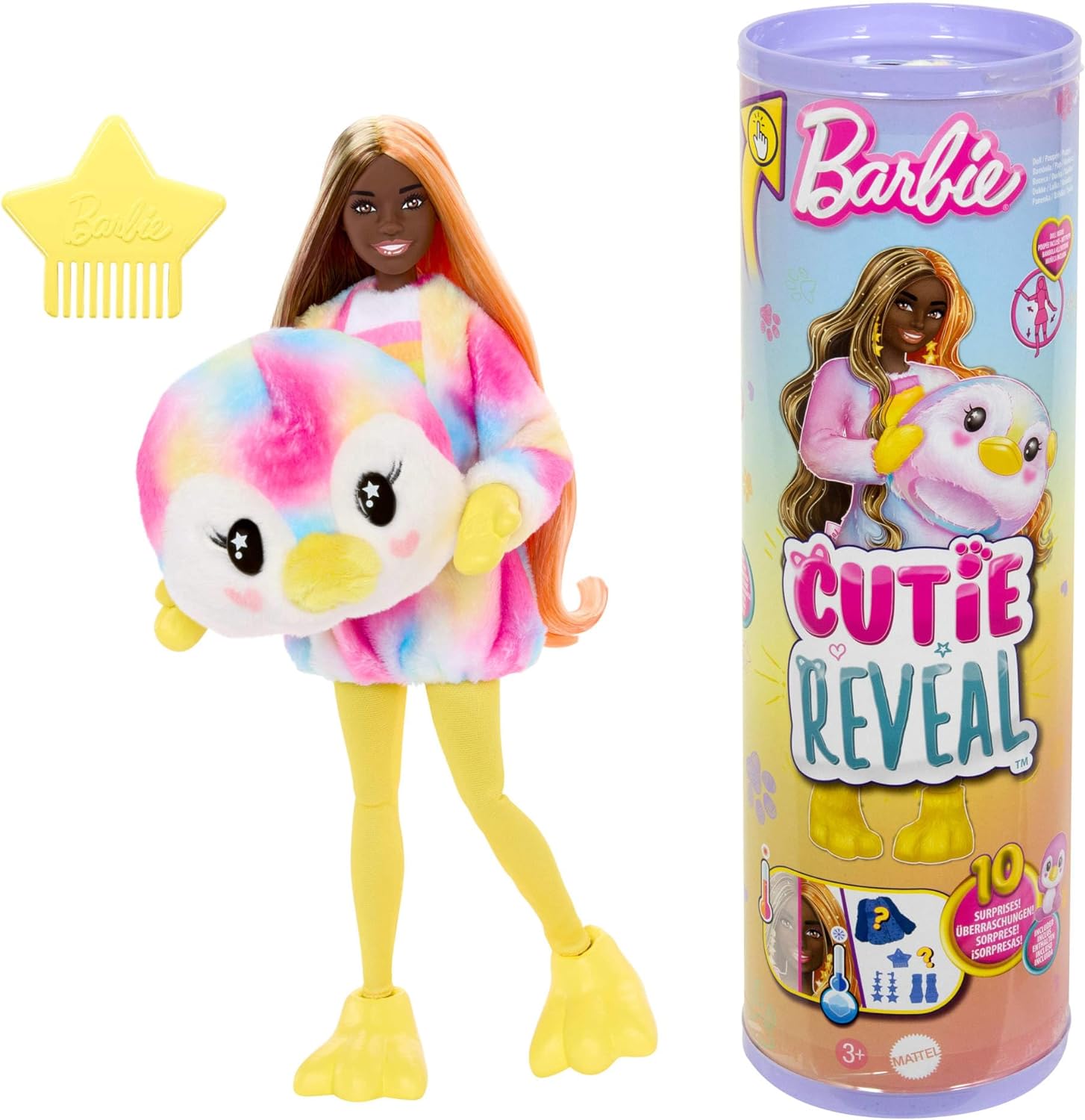 Кукла модельная Barbie Cutie Reveal HRK40 - фото 1