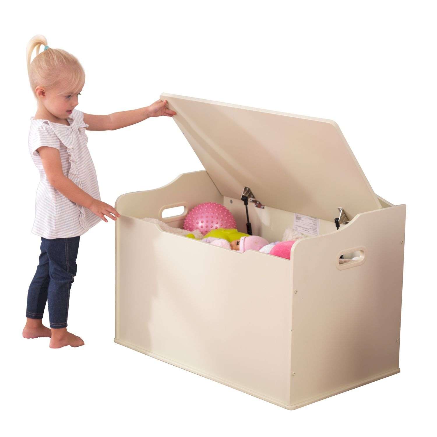 Ящик для хранения KidKraft Toy Box Ванильный 14958_KE - фото 9