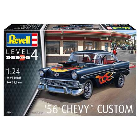 Сборная модель Revell Автомобиль 56 Chevy Customs