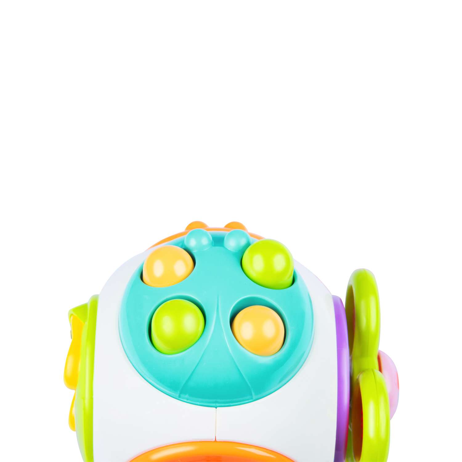 Игрушка развивающая Smart Baby Шарик-бизиборд дорожный - фото 12