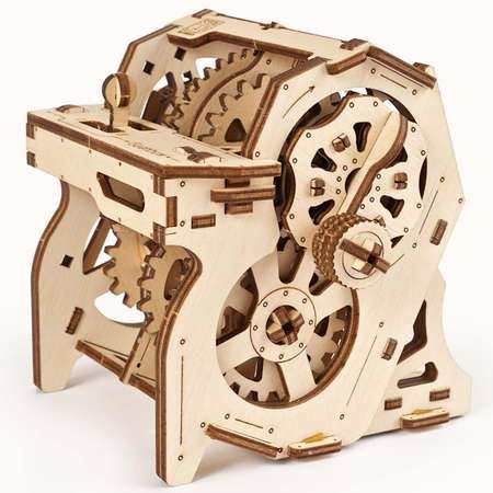 Сборная деревянная модель UGEARS Коробка передач STEM 3D-пазл механический конструктор