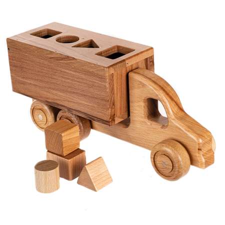 Игрушка деревянная ЯиГрушка Грузовик-самосвал ЯиГ-141