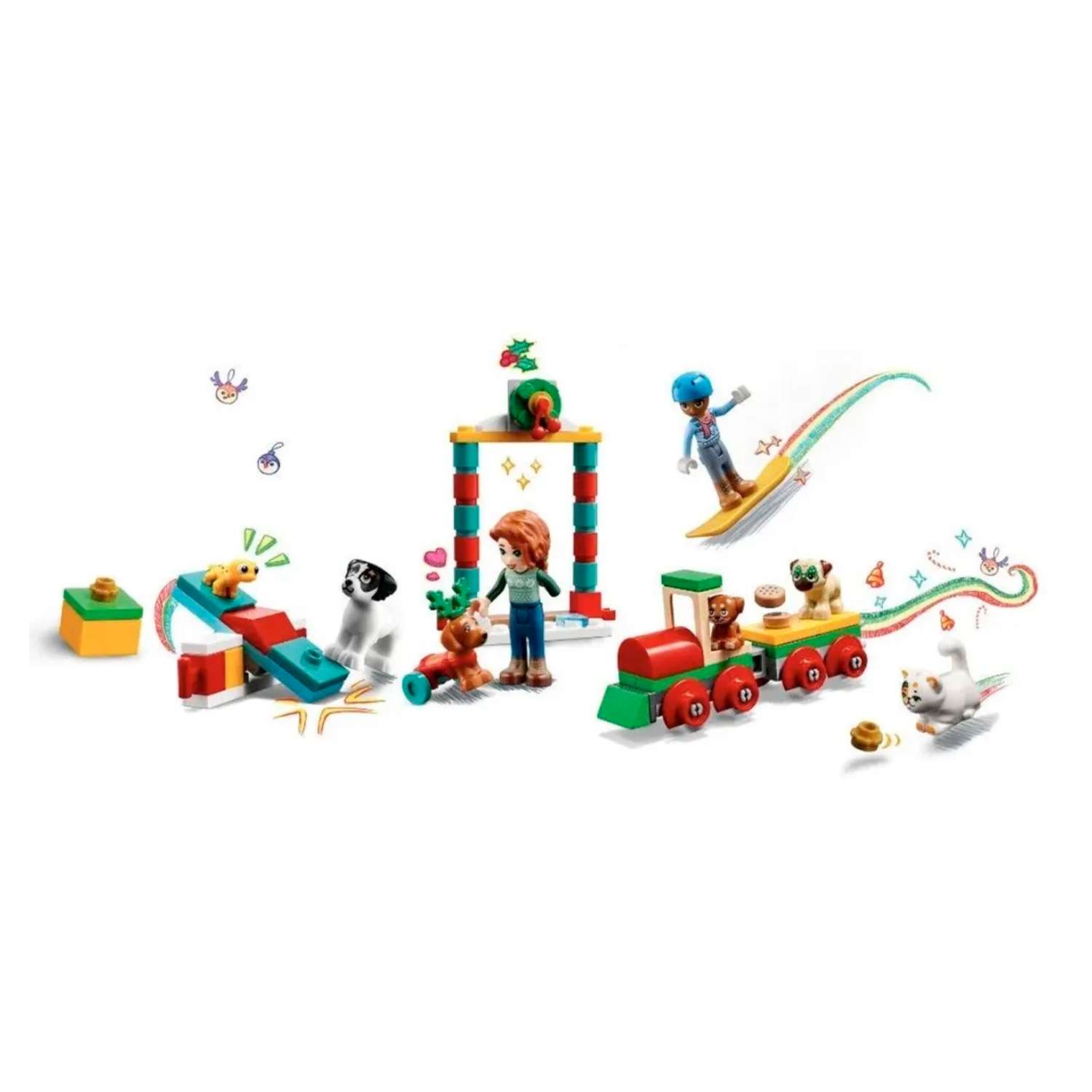Конструктор детский LEGO Friends Адвент-календарь 41758 - фото 3