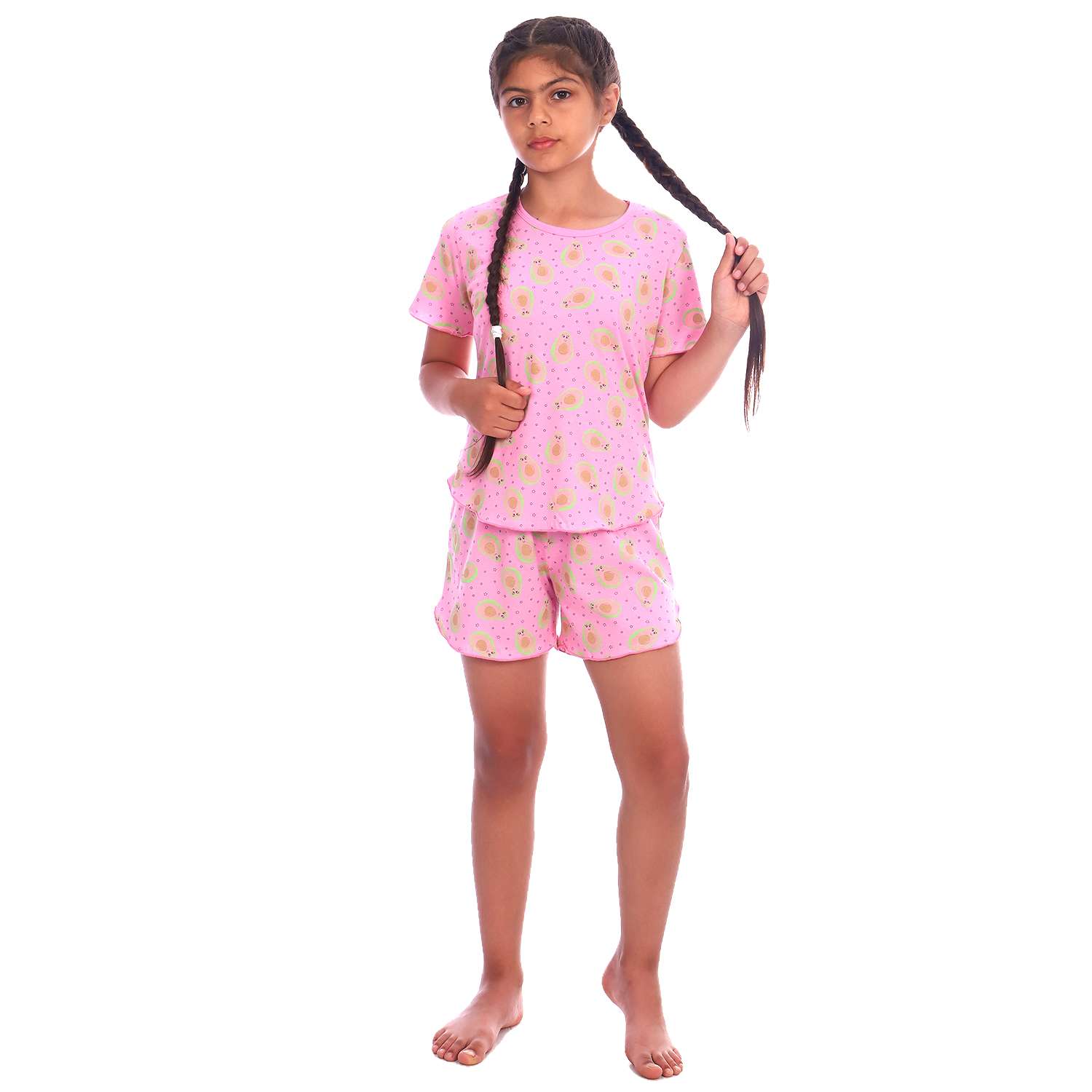 Пижама Детская Одежда 0410КД2/розовый4 - фото 1