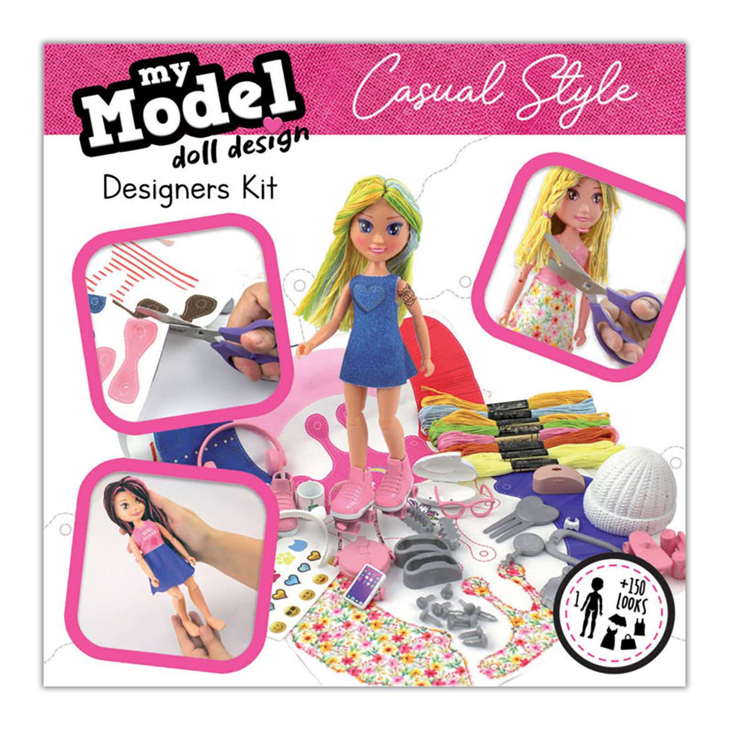 Набор для творчества EDUCA Кукла my Model Свободный стиль Casual Style - фото 2