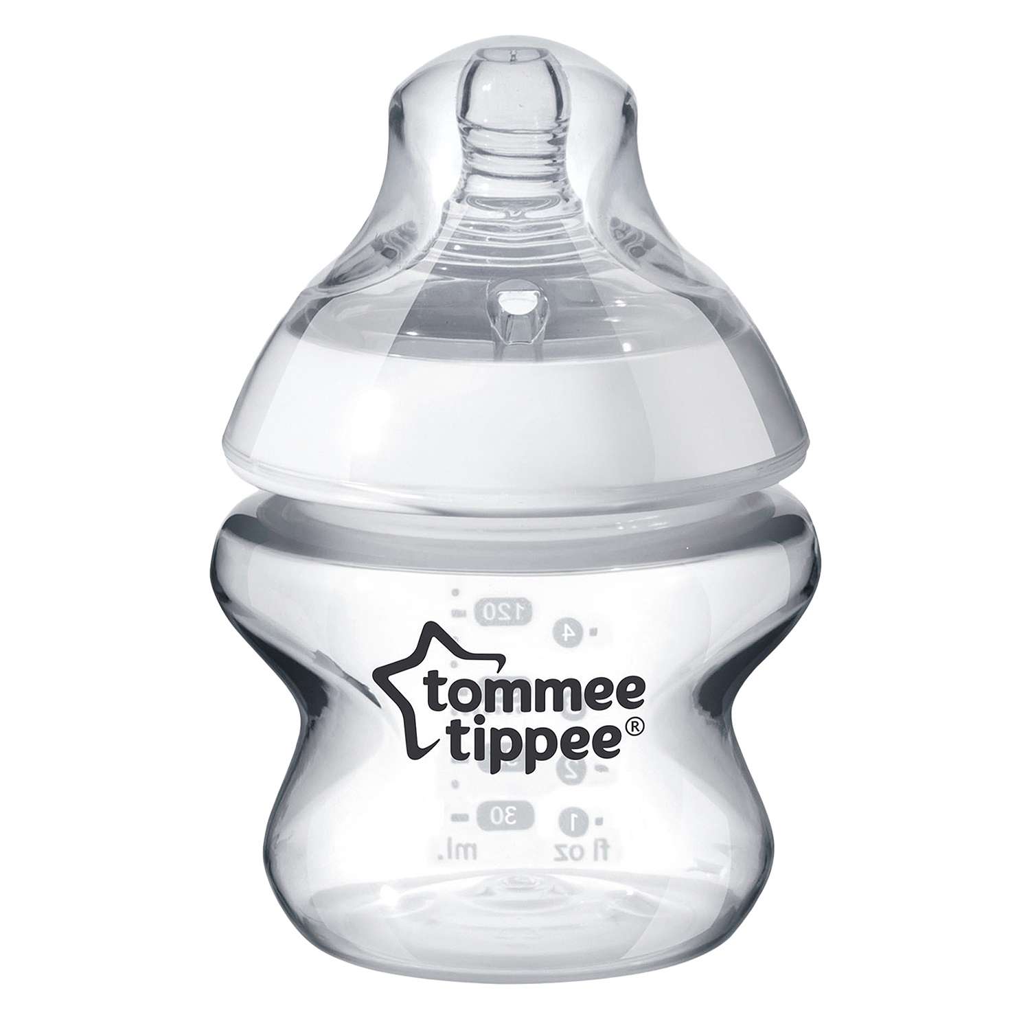 Бутылочки Tommee tippee с антиколиковым клапаном медленный поток 2 шт 150 мл - фото 1