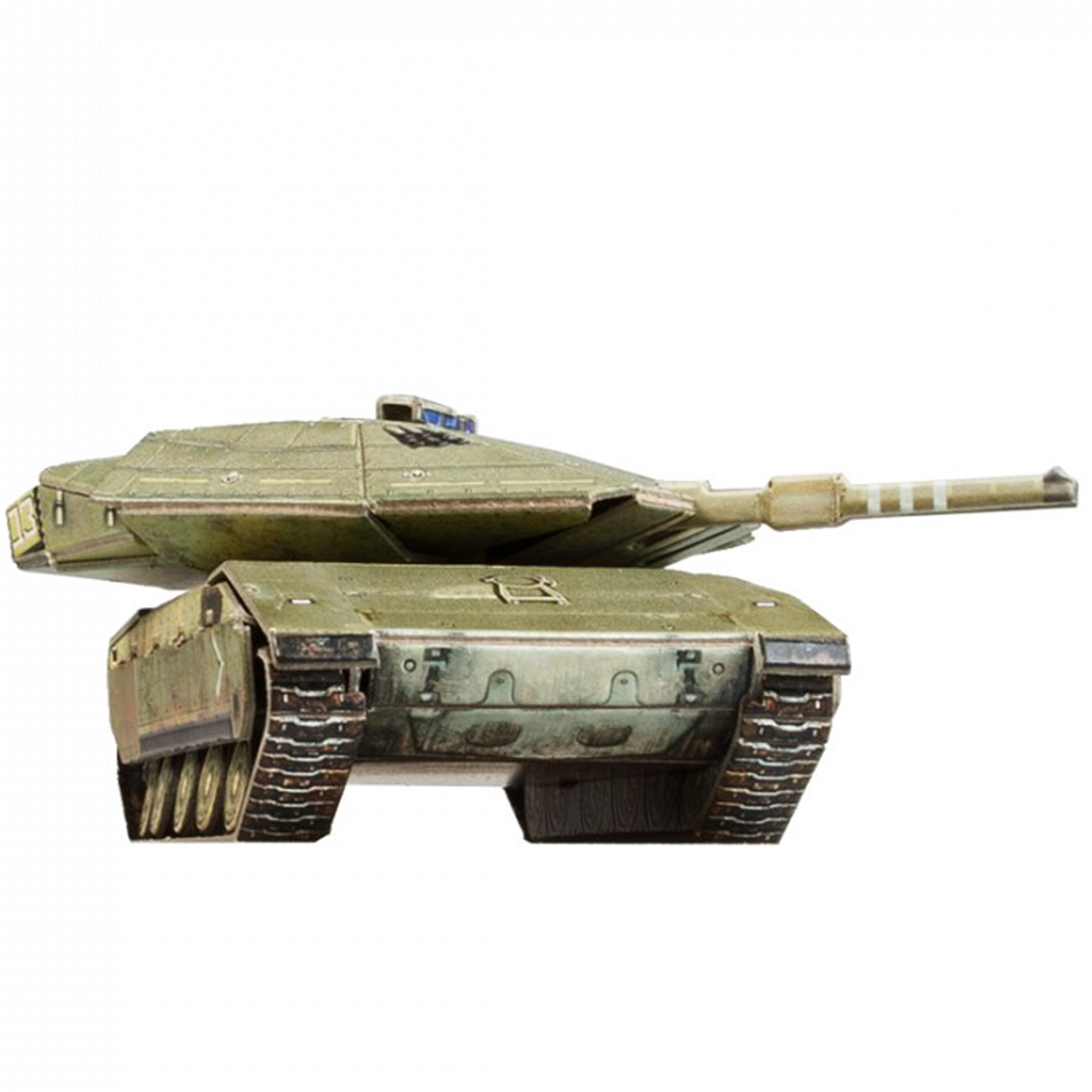 Сборная модель Умная бумага Бронетехника Танк Merkava Mk.4 531 531 - фото 3