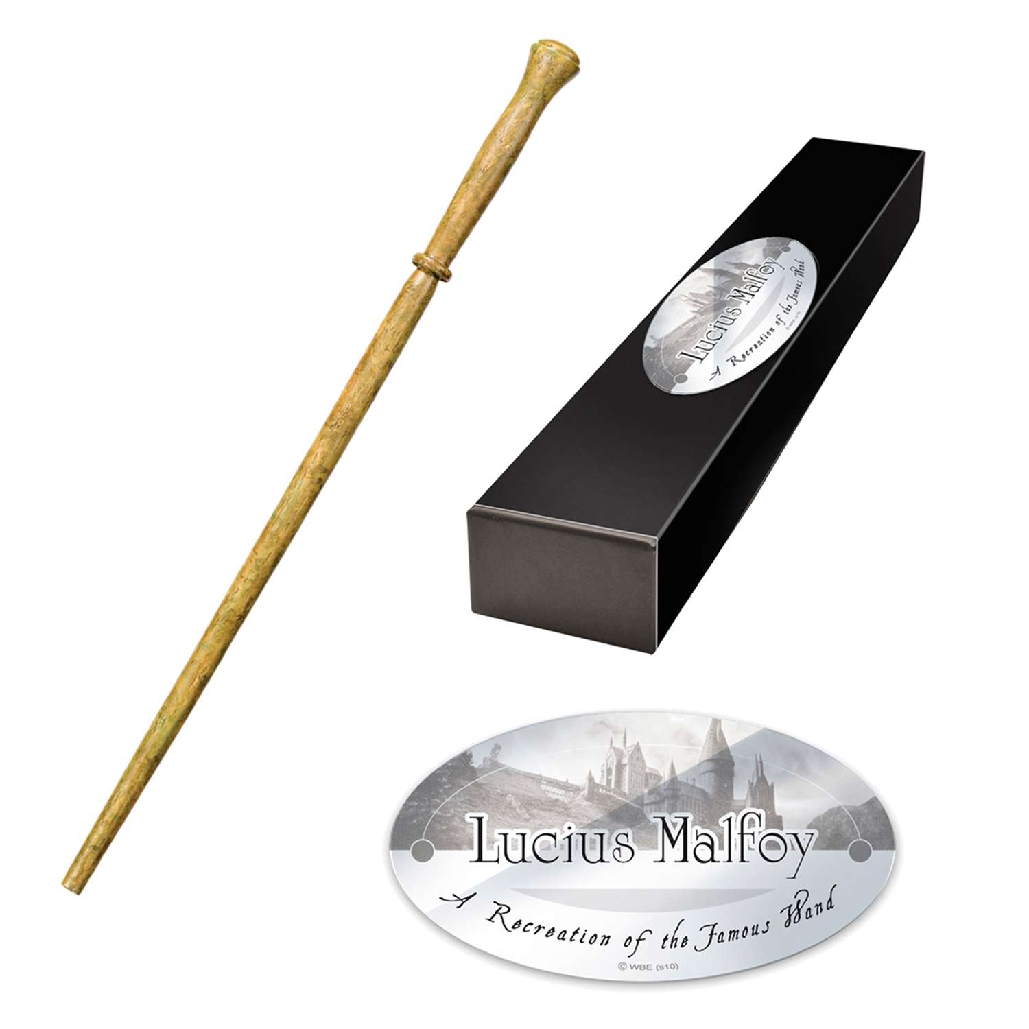 Волшебная палочка Harry Potter Люциус Малфой 37 см - premium box series - фото 1