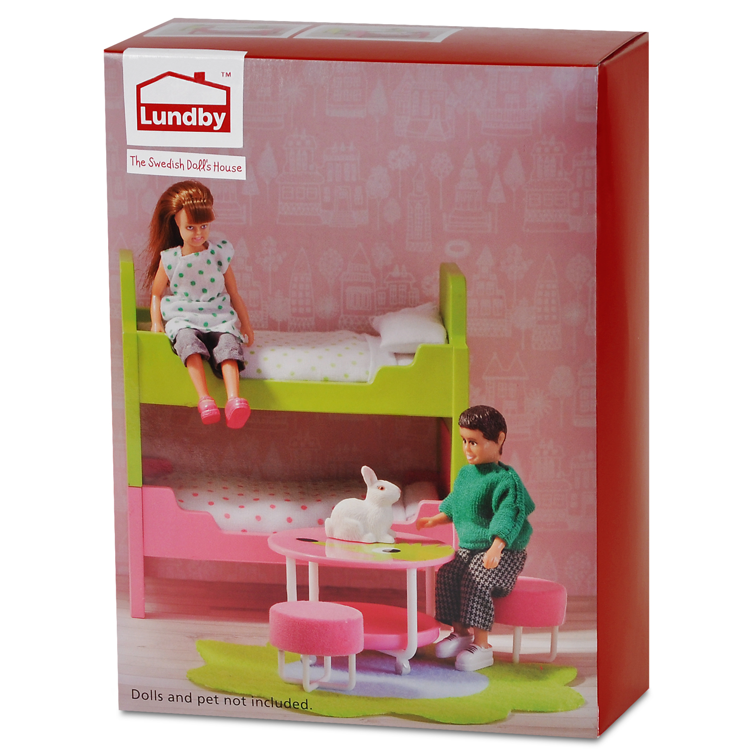 Мебель для домика Lundby Детская 12предметов LB_60209700 LB_60209700 - фото 3