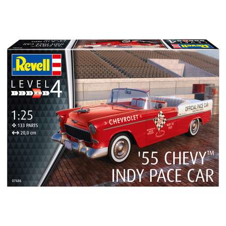 Сборная модель Revell Автомобиль 55 Chevy Indy Pace Car