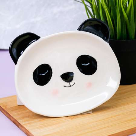 Тарелка керамическая iLikeGift Panda plate