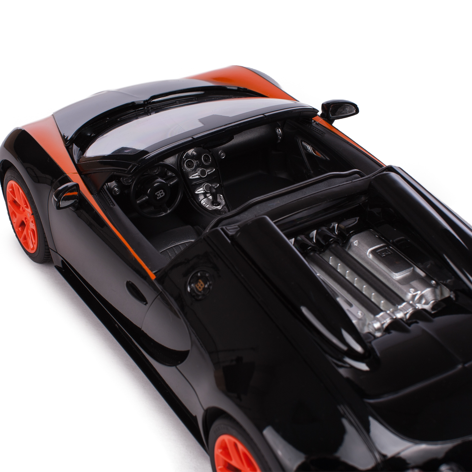 Автомобиль РУ Rastar Bugatti 1:14 - фото 7