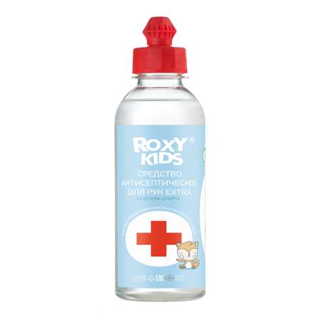 Дезинфицирующее средство ROXY-KIDS для рук и поверхностей спиртовой Extra с экстрактом алоэ вера 300 мл