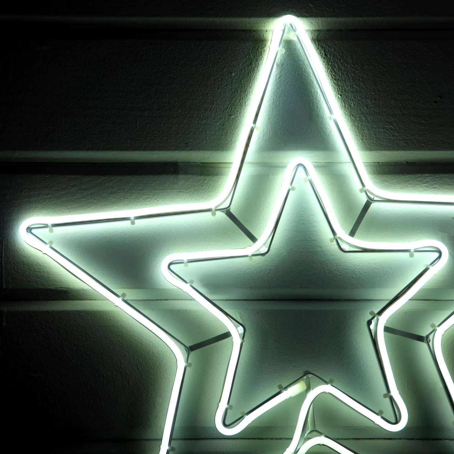 Неоновая фигура Sima-Land «Звезда» 55 см 672 LED 220 В свечение белое - фото 3