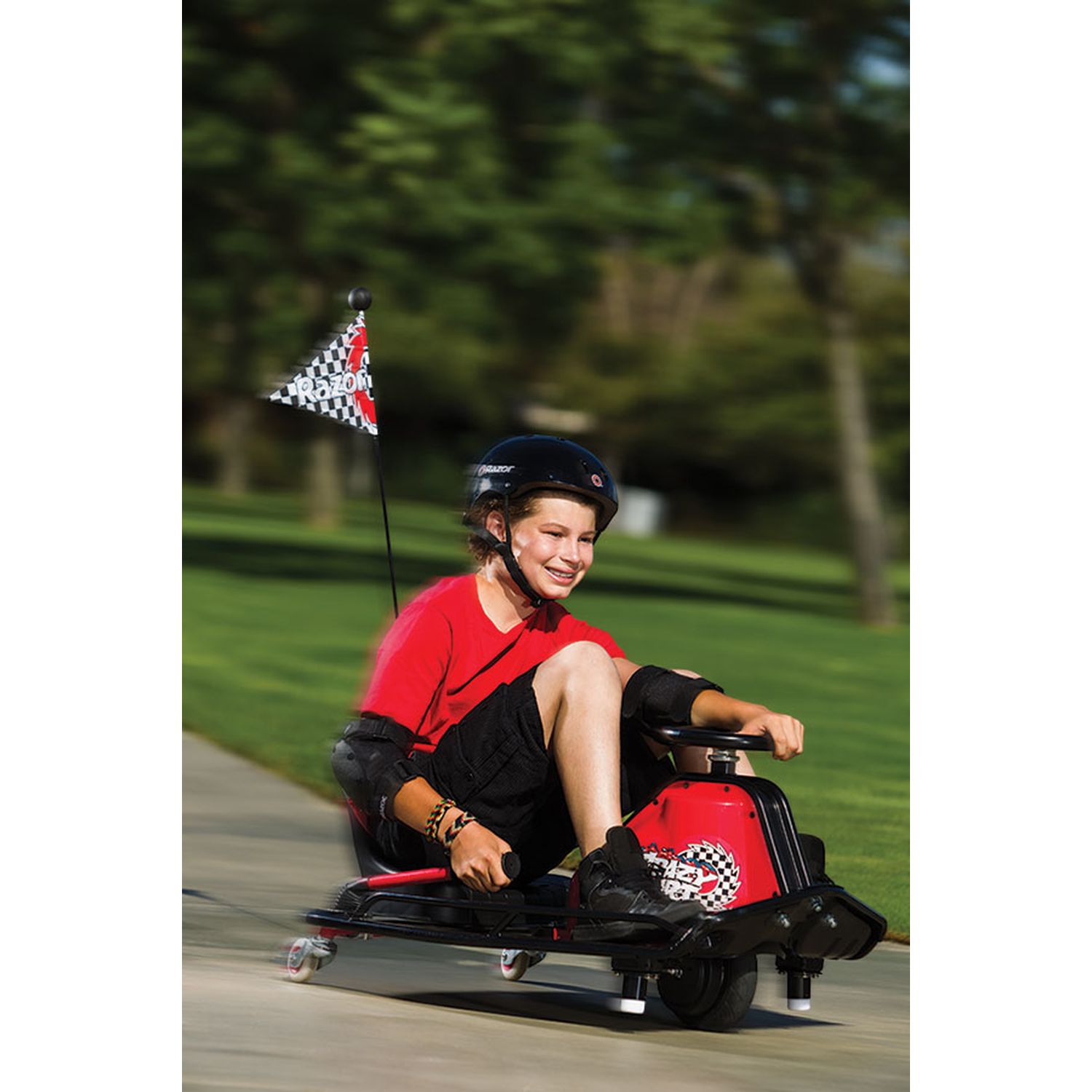 Электро дрифт-карт Razor Crazy Cart XL, б/у, в наличии. Цена: 80 000 ₽ во Владив