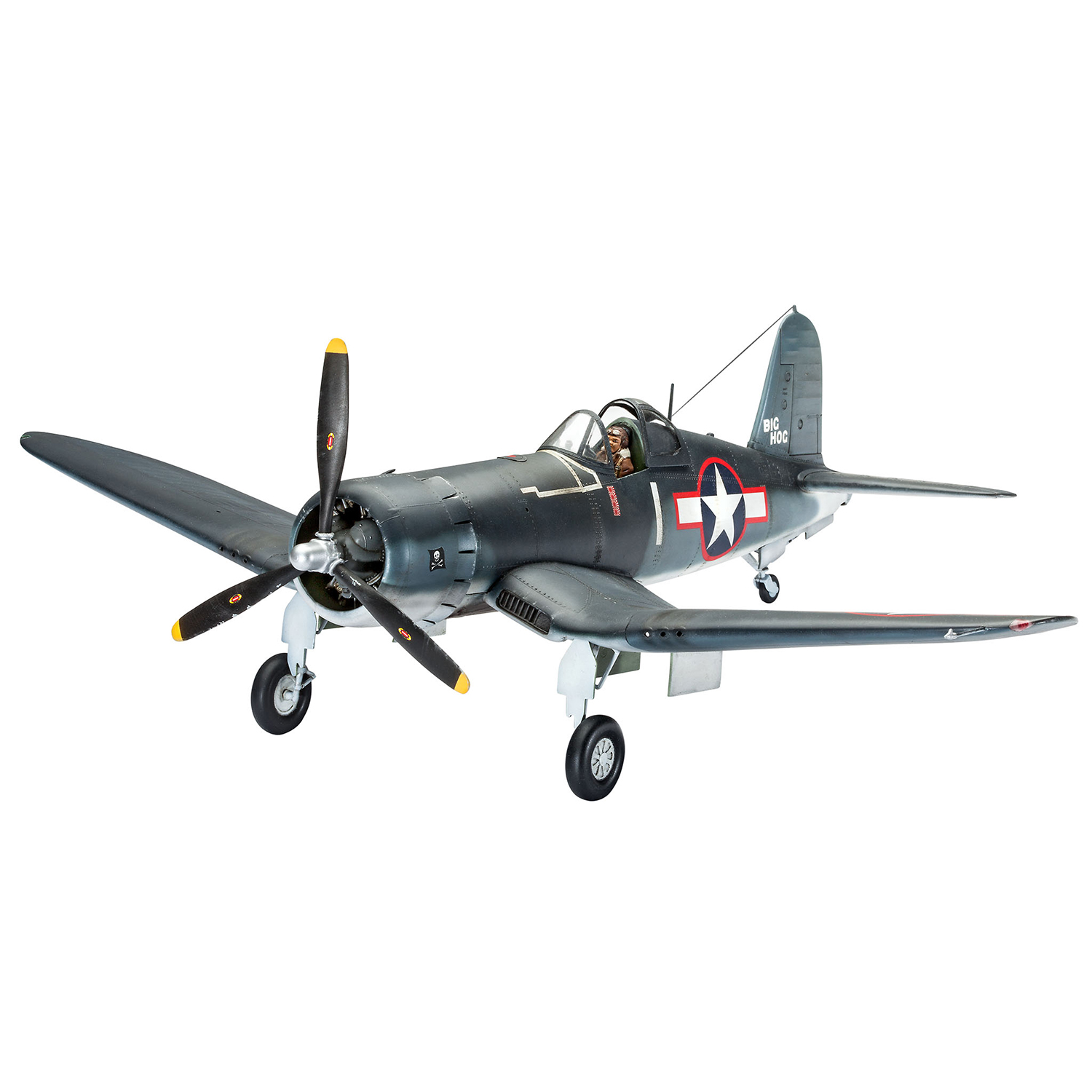 Сборная модель Revell Истребитель-бомбардировщик Vought F4U-1D Corsair 04781 - фото 1