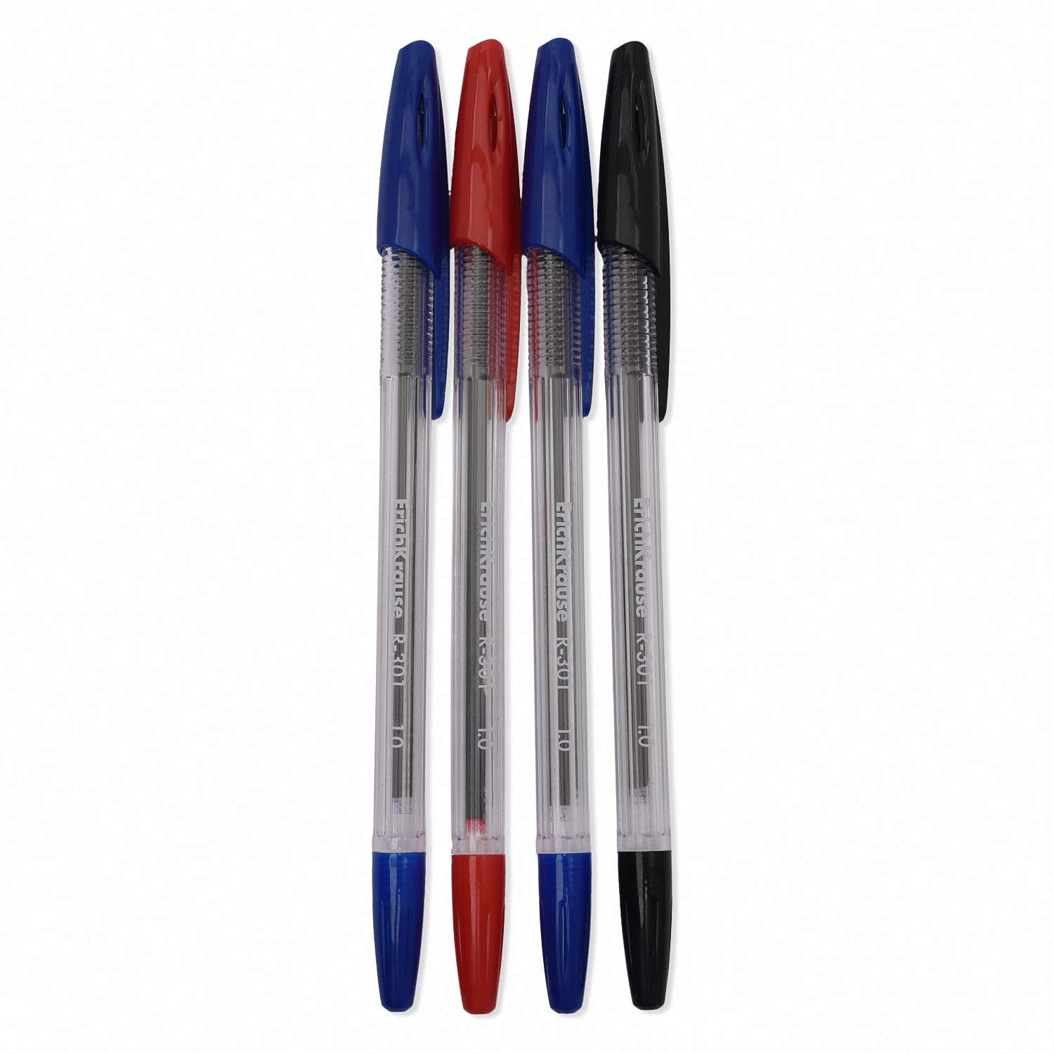Ручки шариковые 4 шт ErichKrause R-301 - фото 1