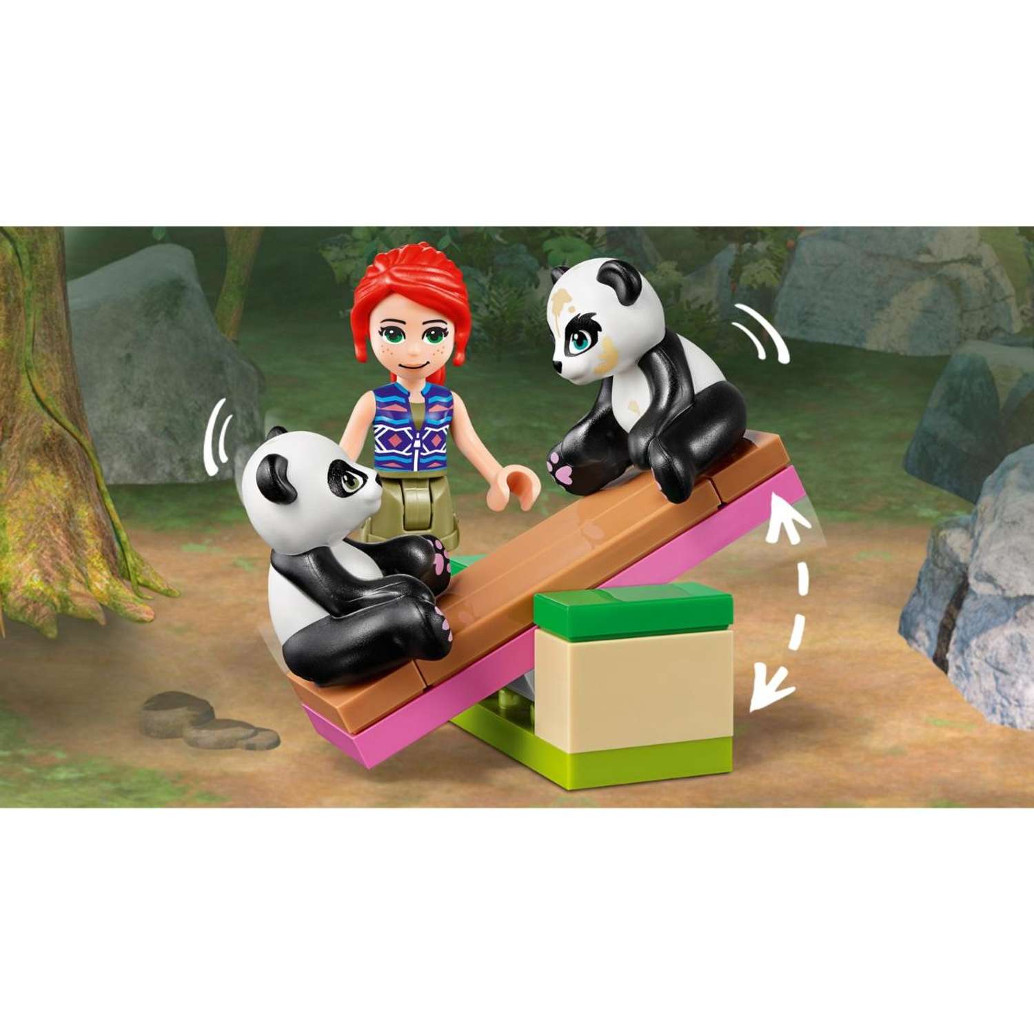 Конструктор LEGO Friends Домик для панд на дереве 41422 - фото 11