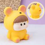 Копилка пластиковая iLikeGift Baby bear yellow