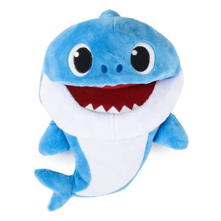 Игрушка мягкая Baby Shark марионетка Голубая 61083