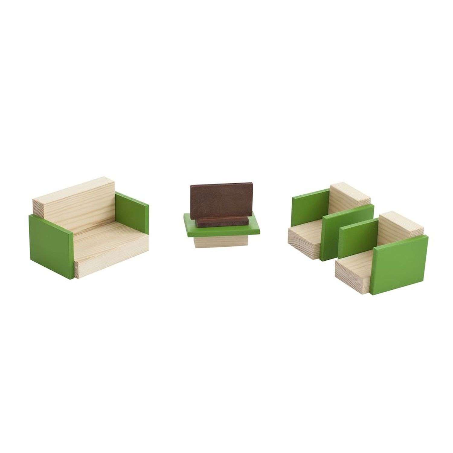 Набор мебели для домика Paremo Гостиная 5предметов PDA517-03 PDA517-03 - фото 1