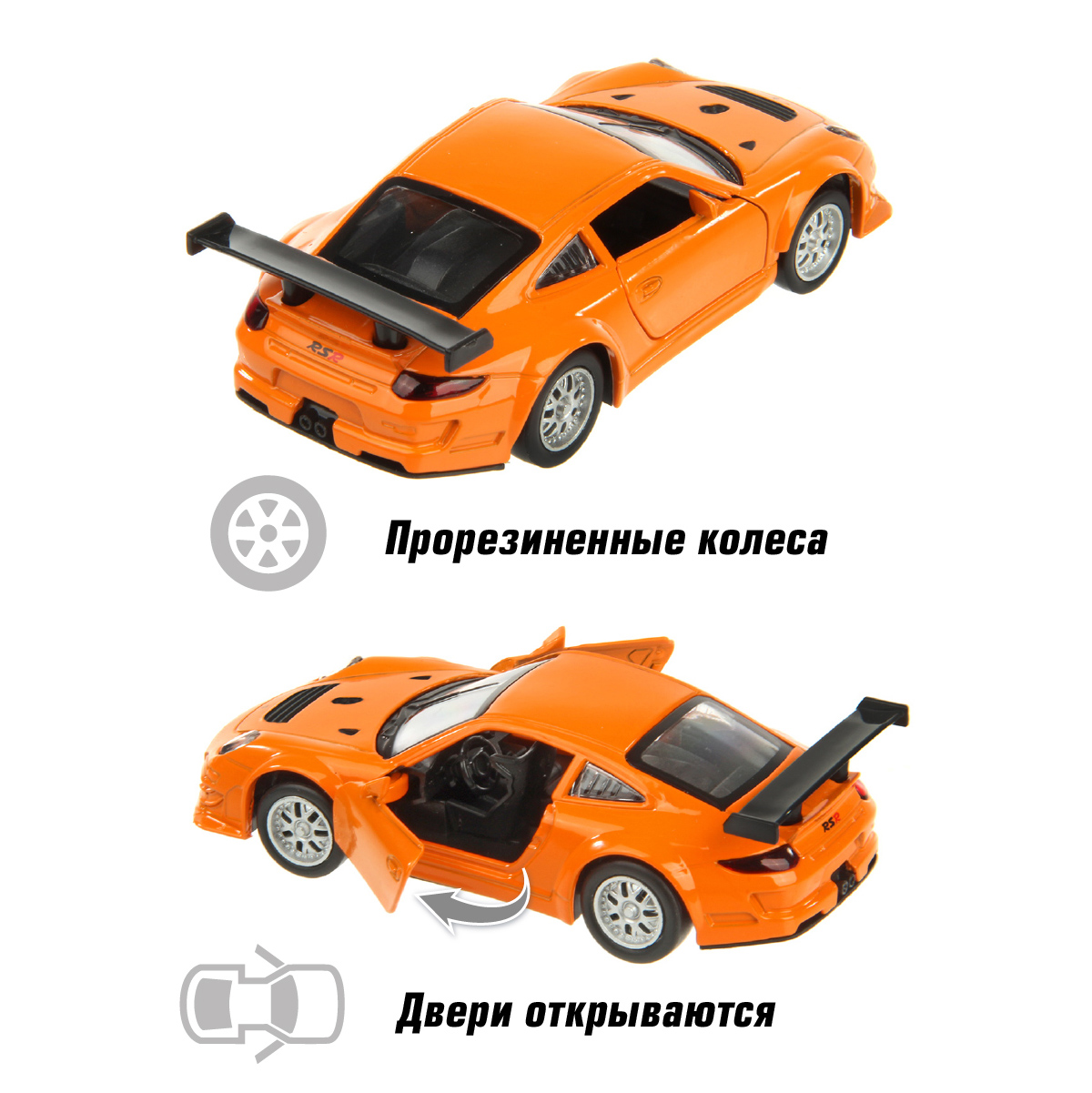 Автомобиль HOFFMANN Porsche 1:32 58001 - фото 3