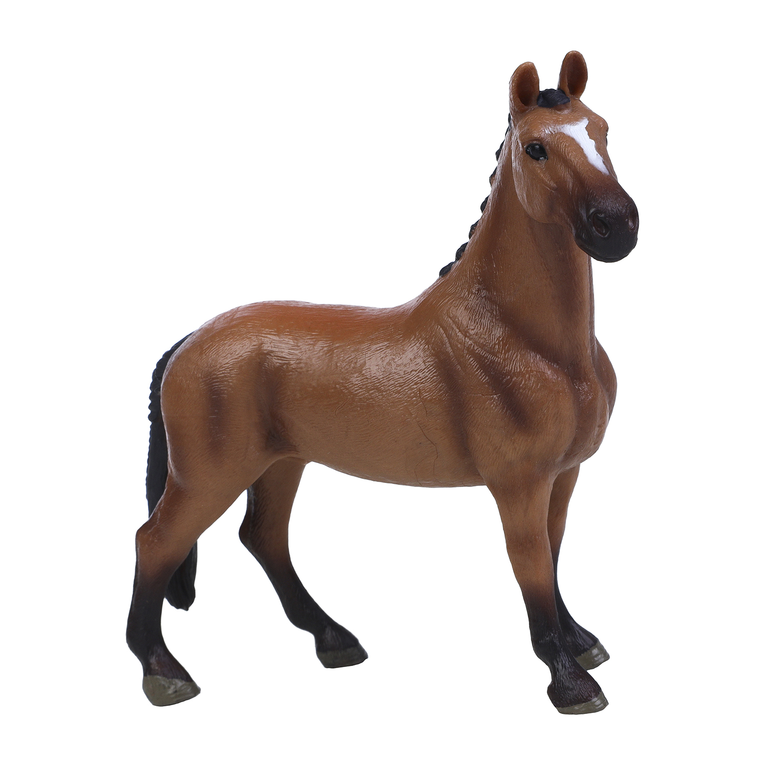 Игрушка фигурка Masai Mara Лошадь коричневая Мир лошадей MM214-335 - фото 6