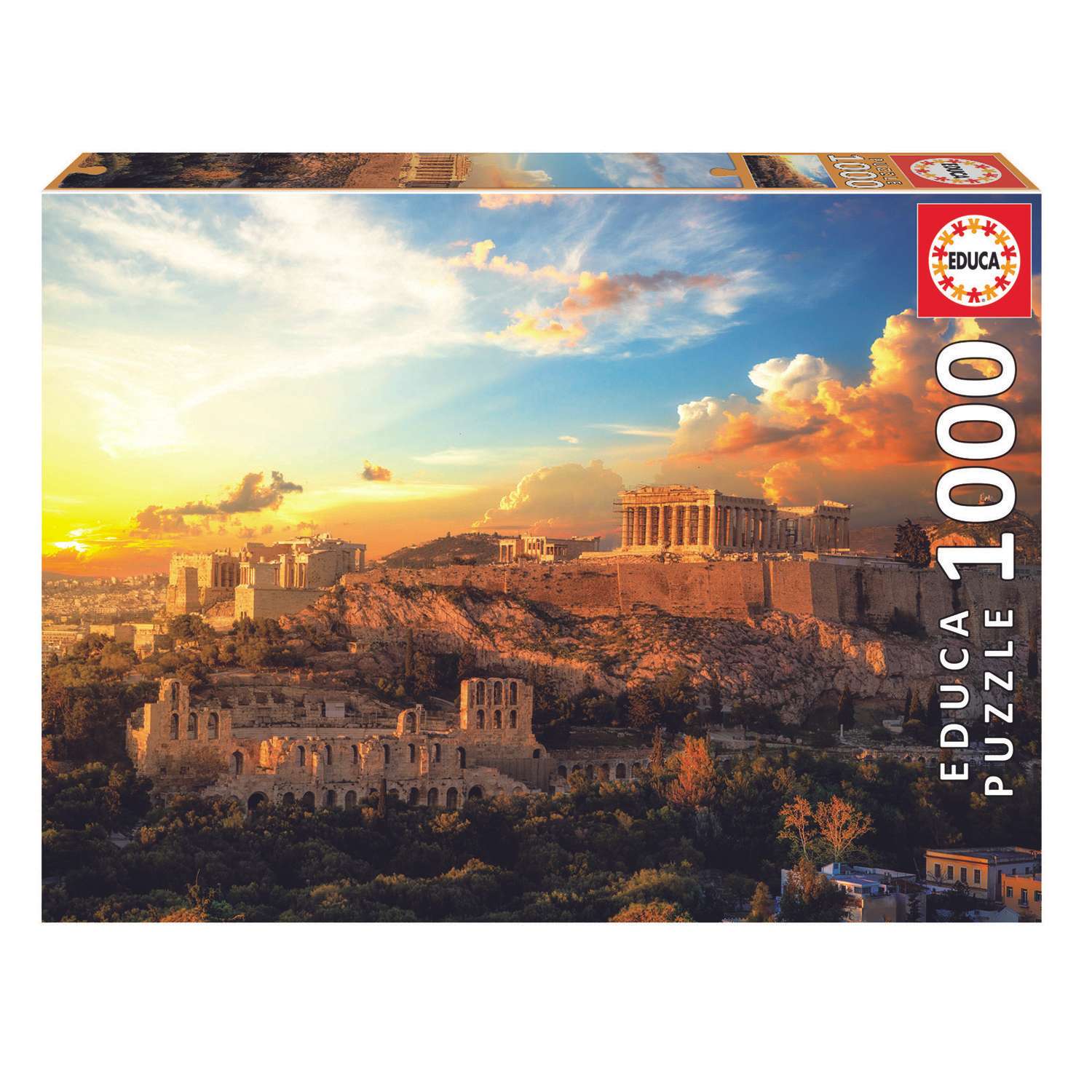Пазл EDUCA 1000 деталей Афинский Акрополь - фото 1