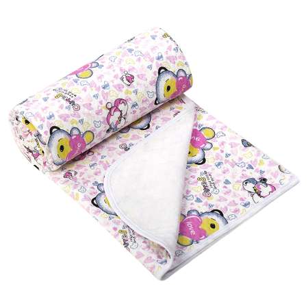 Одеяло-покрывало АртДизайн Карапуз - розовый