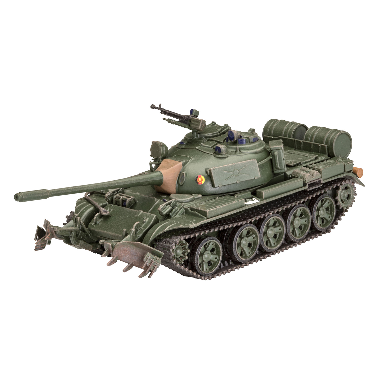 Сборная модель Revell Советский основной и средний танк T-55A/AM с KMT-6/EMT-5 03328 - фото 1