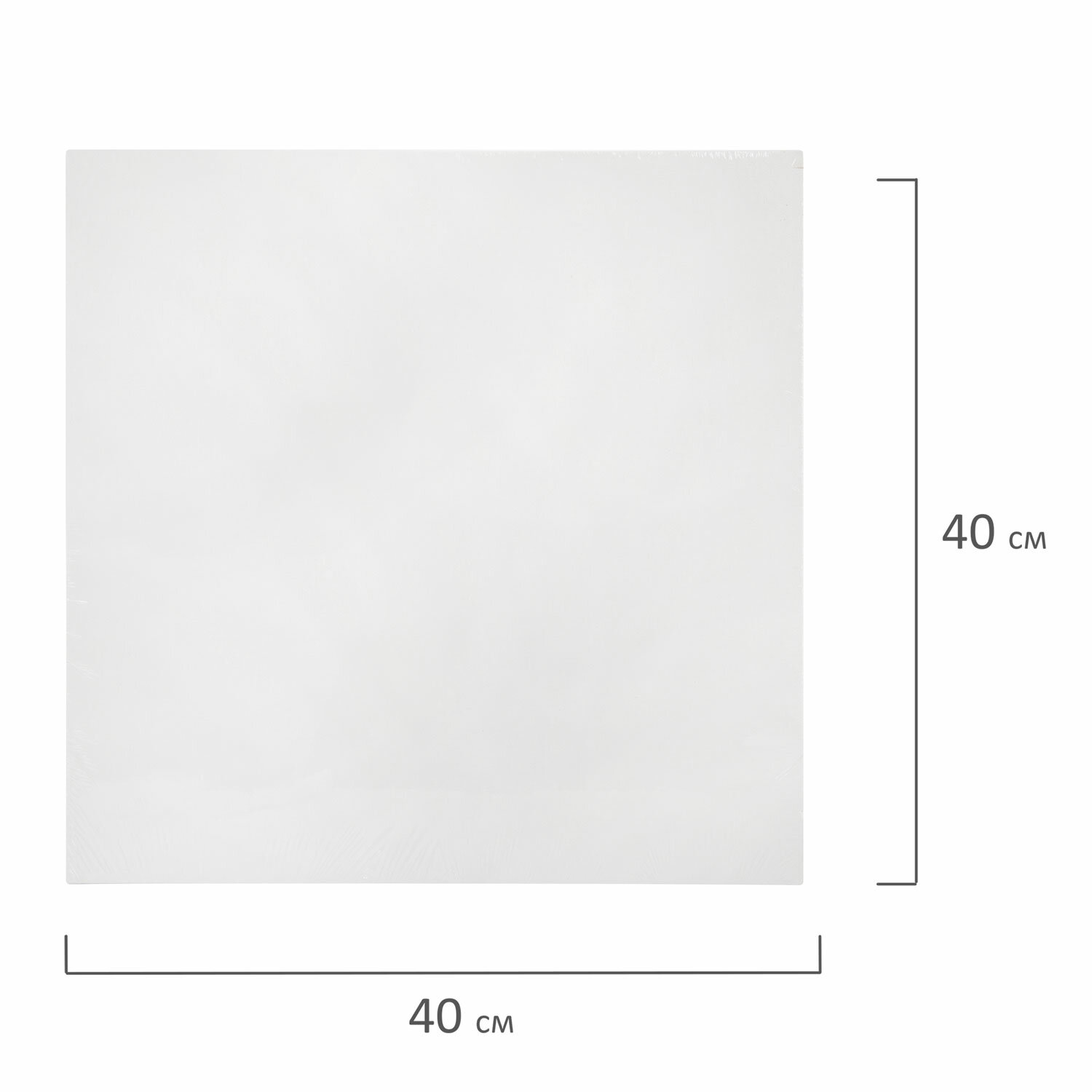 Холст на картоне Brauberg для рисования МДФ 40х40 см - фото 6