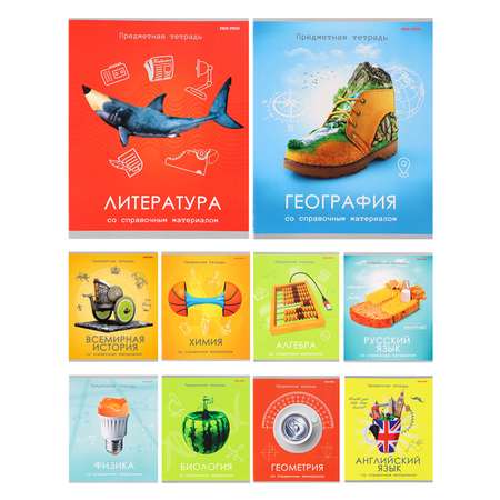 Тетрадь Prof-Press 48 лист. 10 шт.