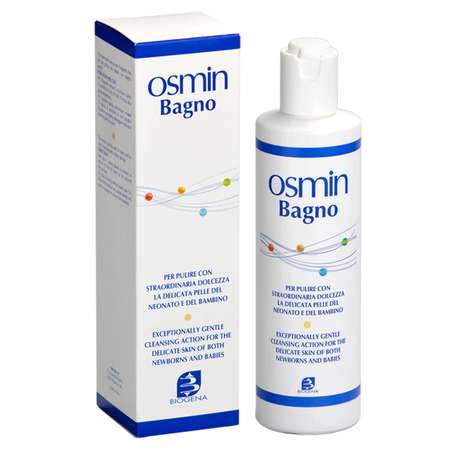 Гель для душа Biogena мягкий очищающий для чувствительной кожи младенцев детей и взрослых Osmin Bagno 250 мл