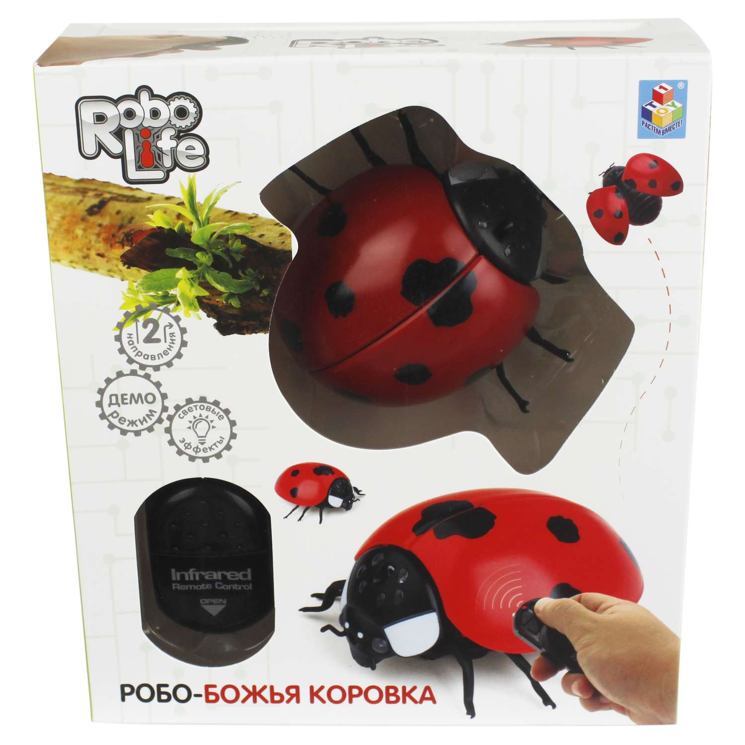 Робот 1TOY ИкУ Божья коровка Т14327 - фото 2