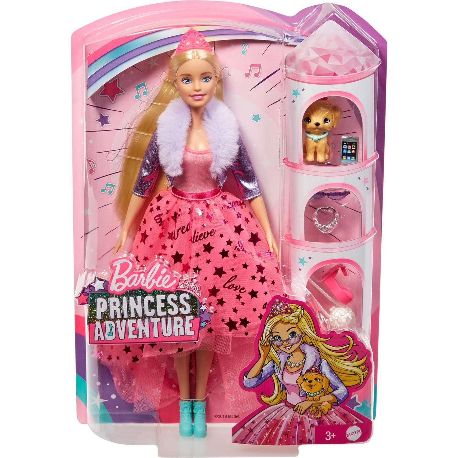 Кукла Barbie Семья Приключения принцессы Нарядная принцесса 1 GML76 GML75 - фото 2