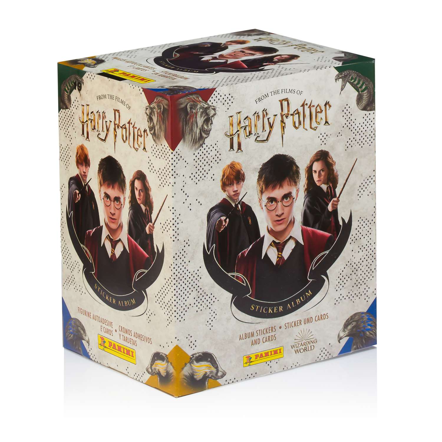 Бокс с наклейками Panini Гарри Поттер saga 50 пакетиков - фото 1