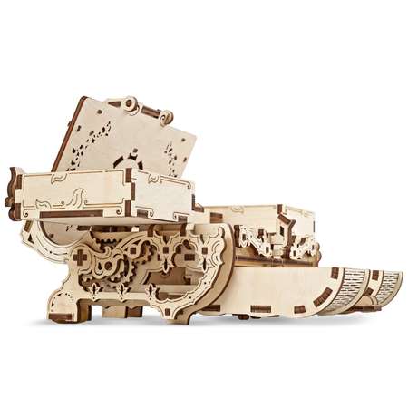 Сборная деревянная модель UGEARS Янтарная шкатулка 3D-пазл механический конструктор
