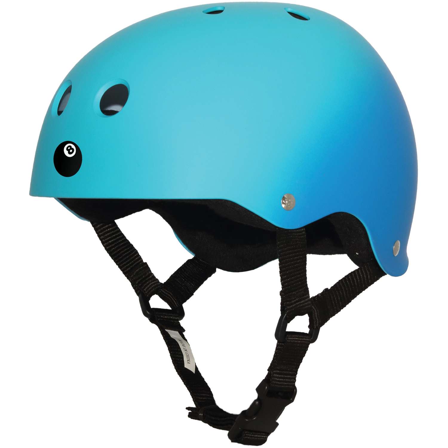 Шлем защитный спортивный Eight Ball Blue (синий) / размер L / возраст 8+ / обхват головы 52-56 см. / для детей - фото 1