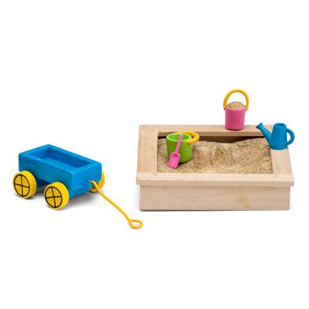 Набор игровой Lundby Песочница с игрушками 6предметов LB_60509600