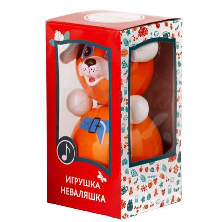 Игрушка Котовские неваляшки неваляшка Собачка
