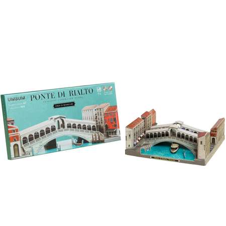 Сборная модель Умная бумага Города в миниатюре Мост Риальто 604