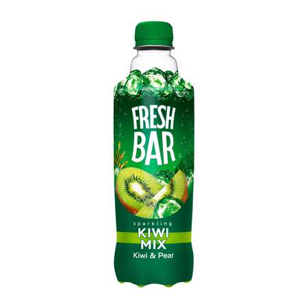 Напиток Fresh Bar безалкогольный сильногазированный киви 0.48л
